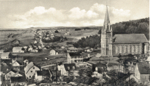 L'glise vue du mont St-Louis